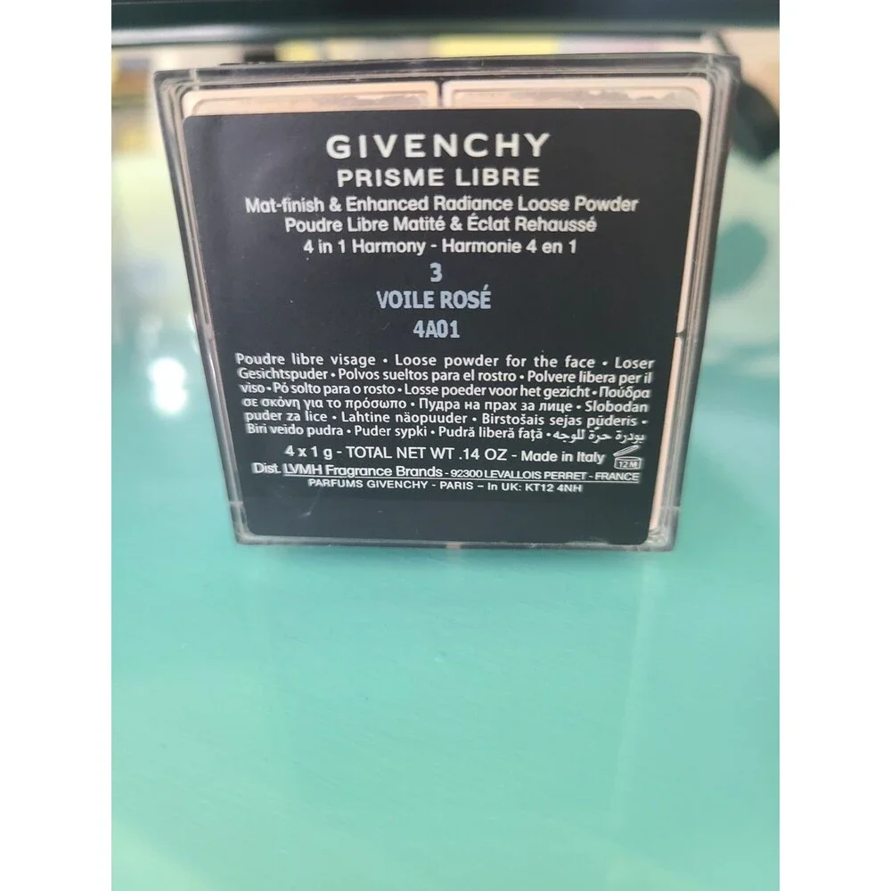 Givenchy Prisme Libre Loose Powder 3 Voile Rosé 0 .14 oz Classic Orig. NWOB